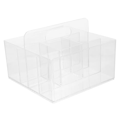 Kunststoff Aufbewahrungsbox mit Fächern für Schmuck und Nägel Transparente Organizer Box mit Mehreren Abteilungen für Schmuck Perlen und Kleine Elektronikteile Kunststoff Aufbewahrungsbox mit Fächern für Schmuck und Nägel Transparente Organizer Box mit Mehreren Abteilungen für Schmuck Perlen und Kleine Elektronikteile von OSALADI