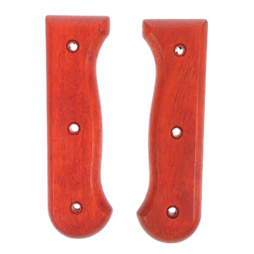 OSALADI 1 Paar Rotes Birnenholz mit Schaft DIY -Messergriff Messer machen Griff Kochmessergriff aus Holz Hubschrauber Griff Ersatz-Messergriff aus Holz Küchenhackergriff OSALADI 1 Paar Rotes Birnenholz mit Schaft DIY -Messergriff Messer machen Griff Kochmessergriff aus Holz Hubschrauber Griff Ersatz-Messergriff aus Holz Küchenhackergriff von OSALADI