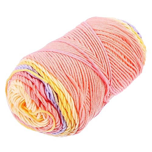 OSALADI 1rolle Handgefertigtes Strickgarn Fach Regenbogen Für Kreative Projekte Wie Puppen Kissen Und Decken Hochwertige Langlebige -Schnur Ausbleicht OSALADI 1rolle Handgefertigtes Strickgarn Fach Regenbogen Für Kreative Projekte Wie Puppen Kissen Und Decken Hochwertige Langlebige -Schnur Ausbleicht von OSALADI