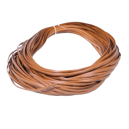 OSALADI 1 Rolle DIY Kunststoff Rattan Gewebt Weben Garten Outdoor Streifen Reparatur Teile Stuhl Terrasse Indoor Korbmöbel Material Korbherstellung Zubehör Multifunktionale DIY Rattan Pe von OSALADI
