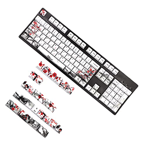 OSALADI 1satz Teiliges Keycaps Für Mechanische Tastaturen Farbenfrohe Langlebige Ersatz-tastenkappen Im Originalprofil Für Gamer Und Technikliebhaber von OSALADI
