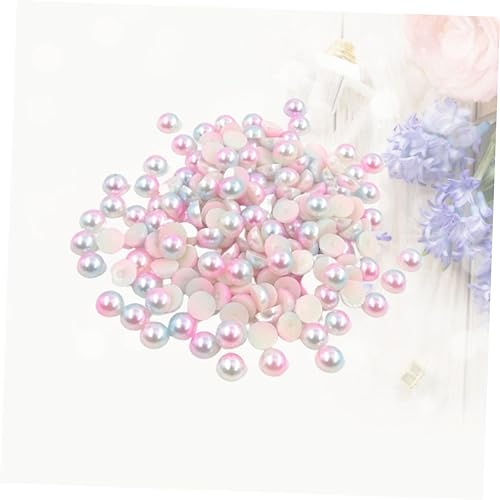 OSALADI 1 Satz Abs Halbkreis Simulation Perlen Patches Für Schmuck Diy Geeignet Für Uhren Bilder Vasen Und Nagelkunst Wasserfest Und Leicht Zu Verarbeiten 1200 Stück OSALADI 1 Satz Abs Halbkreis Simulation Perlen Patches Für Schmuck Diy Geeignet Für Uhren Bilder Vasen Und Nagelkunst Wasserfest Und Leicht Zu Verarbeiten 1200 Stück von OSALADI