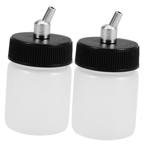 OSALADI 1 Satz Airbrush-farbflaschen Container Herr Airbrush-Glas Airbrushing Zubehör Für Airbrush-malerei Airbrush-farbbehälter Luft Sprühen Farbbecher Kupfer Wiederverwendbar 2 Stück OSALADI 1 Satz Airbrush-farbflaschen Container Herr Airbrush-Glas Airbrushing Zubehör Für Airbrush-malerei Airbrush-farbbehälter Luft Sprühen Farbbecher Kupfer Wiederverwendbar 2 Stück von OSALADI