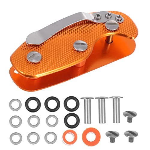 OSALADI 1 Satz Aluminium Schlüssel Organizer für Outdoor mit Clip Robuster und Langlebiger Schlüsselhalter für Einfache Schlüsselaufbewahrung von OSALADI