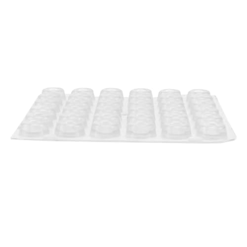 OSALADI 1 Satz Antikollisions- Und Antikollisions-gummipartikel Bodenschoner Für Stühle Bodenschoner Für Hartholzböden Schutzmatten Protectbelt Stummschaltpad Für Möbelschränke PVC 36st von OSALADI
