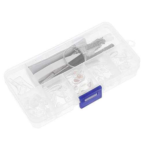 OSALADI 1 Satz Brillen Reparatur Set Professionelles Werkzeugset für Brillen Sonnenbrillen und Uhren mit Präzisen Schraubendrehern und Nasenpads für Kleine Elektronikgeräte OSALADI 1 Satz Brillen Reparatur Set Professionelles Werkzeugset für Brillen Sonnenbrillen und Uhren mit Präzisen Schraubendrehern und Nasenpads für Kleine Elektronikgeräte von OSALADI