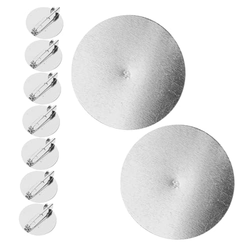 OSALADI 1 Satz Broschenmaterial Emaille Brosche Basis Tablett Schild Brosche Sicherheitsbasis Bastelbrosche Selber Machen Abzeichen-einfassungsfach Brosche Lünette Metall Silber 50 Stück OSALADI 1 Satz Broschenmaterial Emaille Brosche Basis Tablett Schild Brosche Sicherheitsbasis Bastelbrosche Selber Machen Abzeichen-einfassungsfach Brosche Lünette Metall Silber 50 Stück von OSALADI