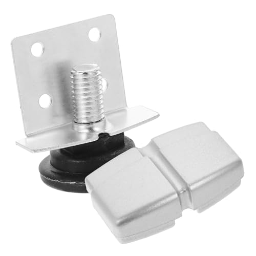 OSALADI 1 Satz Büroschreibtisch Bildschirm Fußmatte Möbelhardware Schreibtisch-Trennbrettfüße Teiler-Fix-Pads Befestigungspad für Schreibtischbildschirme Aluminiumlegierung OSALADI 1 Satz Büroschreibtisch Bildschirm Fußmatte Möbelhardware Schreibtisch-Trennbrettfüße Teiler-Fix-Pads Befestigungspad für Schreibtischbildschirme Aluminiumlegierung von OSALADI