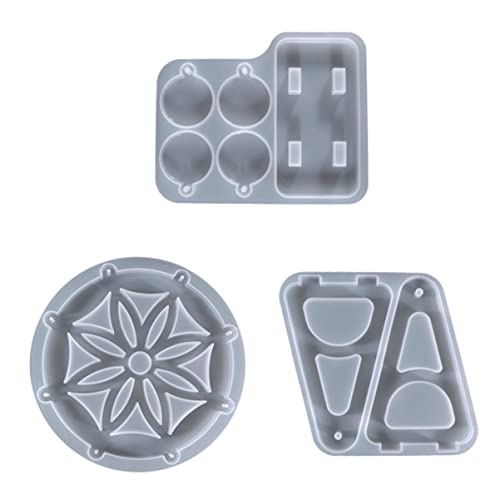 OSALADI 1 Satz Diy Silikonform Set für Kristall Rad Kreative Gießform für Ferris Wheel Dekoration Flexible und Sichere Herstellung von Diy Ornamenten für Bastelprojekte und von OSALADI