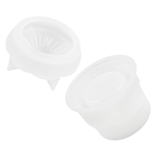OSALADI 1 Satz Diy Silikonform für Dekorative Aufbewahrungsboxen Multifunktionale Gießform für Schmuckhalter Wiederverwendbar und Leicht zu Reinigen für Kreative Bastelprojekte von OSALADI