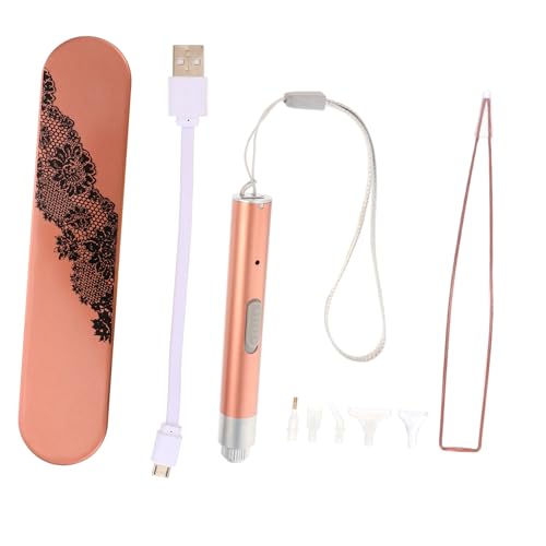 OSALADI 1 Satz Leuchtende Stift Set Teiliges Werkzeug für Präzises Bohren Vielseitig Einsetzbar für DIY Projekte USB Ladegerät und Kompakt für Einfache Handhabung von OSALADI