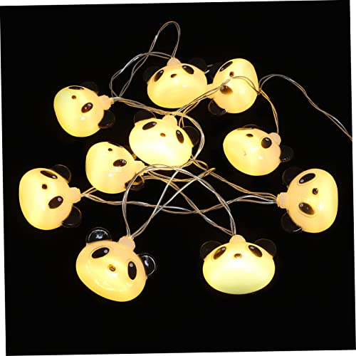 OSALADI 1 Satz Riesen-panda-lichterketten Panda Form String Licht Fenster Blinken Lichter Panda Lichterketten Gartendeko Licht Baum Hängende Lichter Schaf- Haushalt Plastik Led von OSALADI