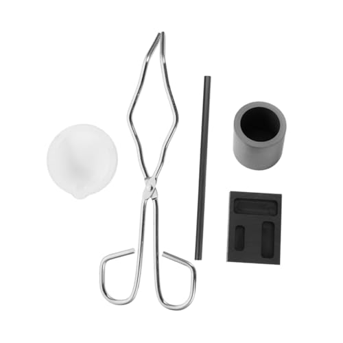 OSALADI 1 Satz Schmuck-Werkzeug-Set Schmelzen Casting-kit Gießen Hammer Und Tiegel Lötset Für Schmuck Gusswerkzeug Aus Metall Kupferbarren Platinenformen Gold-testkit Eisen von OSALADI