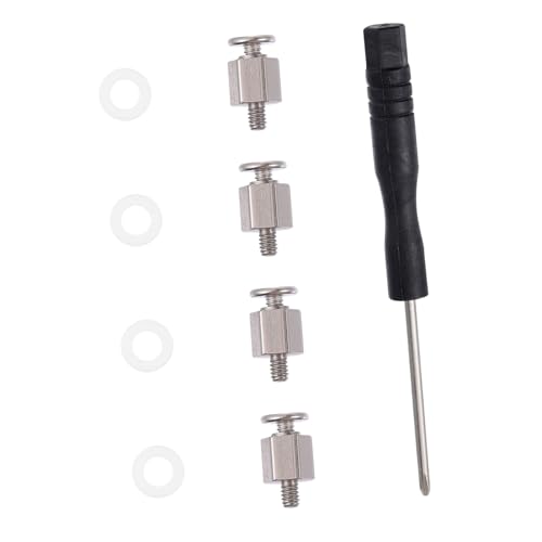 OSALADI 1 Satz Schraubenset 2 Ssd- Montagesatz 2 Motherboard-befestigungsschraube 2 Ssd- Befestigungsabstand Montagezubeh?r Schreibtisch 2 Sechskantmuttern Rostfreier Stahl von OSALADI