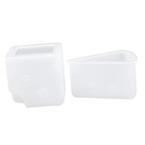 OSALADI 1 Satz Silikonform Für Käse Design Diy Kerzen Und Seifenform Flexibel Und Langlebig Für Handmade Seifen Und Duftkerzen Perfektes Für Besondere Anlässe 2 Stück von OSALADI