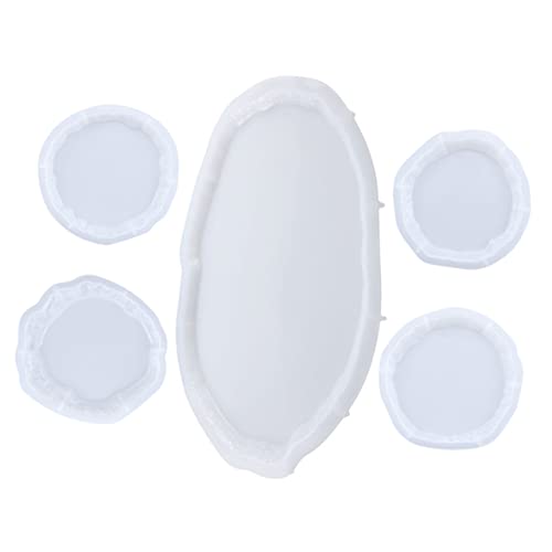OSALADI 1 Satz Silikonform Untersetzer Teiliges mit Unregelmäßigen Formen für Epoxidharz Leicht Entformbar Langlebig für Diy Projekte und Bastelarbeiten OSALADI 1 Satz Silikonform Untersetzer Teiliges mit Unregelmäßigen Formen für Epoxidharz Leicht Entformbar Langlebig für Diy Projekte und Bastelarbeiten von OSALADI