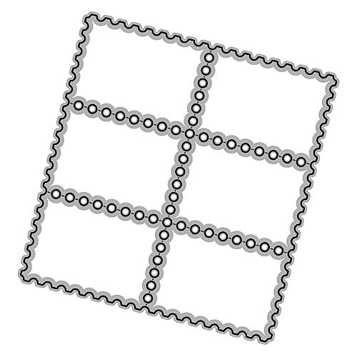 OSALADI 1 Satz Stanzschablonen für Stempelherstellung und Kartenbasteln Dekorative Schneideformen Hochwertigem Einfach zu Bedienen für Diy Projekte von OSALADI