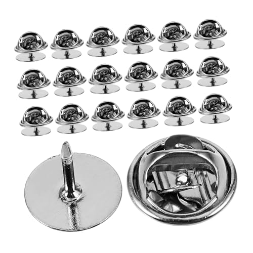 OSALADI 1 Satz Stiftverriegelung Zurück Schmuck Bausatz Abzeichenstifte Emaille-pin-verriegelung Zurück Reversnadel Zurück Pin-backing-verriegelung Herstellung Pin-zubehör Silber Metall OSALADI 1 Satz Stiftverriegelung Zurück Schmuck Bausatz Abzeichenstifte Emaille-pin-verriegelung Zurück Reversnadel Zurück Pin-backing-verriegelung Herstellung Pin-zubehör Silber Metall von OSALADI