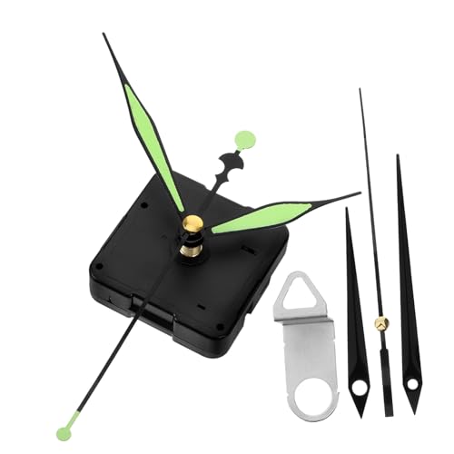 OSALADI 1 Satz Stille Bewegung Quarz-wanduhrwerk Taktbewegungsmechanismus Stille Uhrenmechanismus Retro-Uhr Digitale Wanduhr Austausch Von Reparaturteilen Modern Metall von OSALADI
