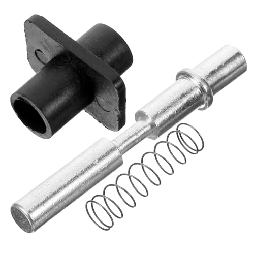 OSALADI 1 Satz Telescopic Ladder Replacement Parts Kit mit Stahlachsen Federn und Schwarzem Sockel für Stabile Höhenverstellung und Einfache Handhabung von OSALADI