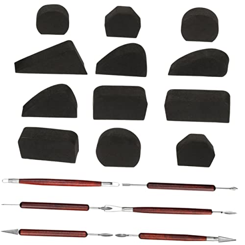 OSALADI 1 Satz Töpferwerkzeug mit Griffformen und Modellierwerkzeugen für Polymer Ergonomisches Design für Projekte und Einfaches Sculpting von OSALADI