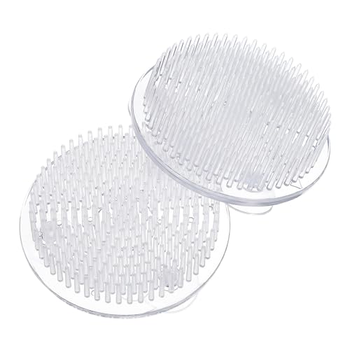 OSALADI 1 Satz Transparenter Blumenständer Aus Kunststoff Tabletts Für Mittelstücke Blumennadeln Für Pflanzen Zubehör Frösche Für Arrangements Blumenfrosch 2 Stück von OSALADI