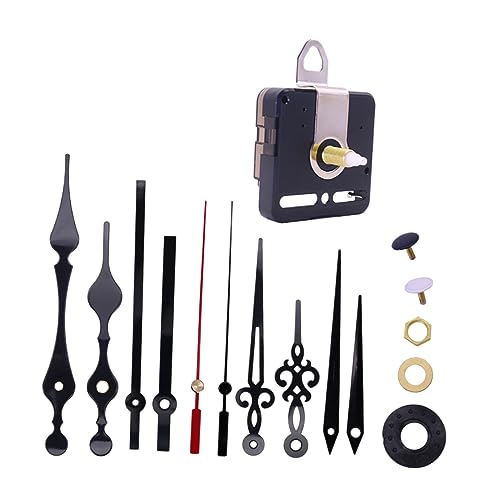 OSALADI 1 Satz Uhrwerk Mechanismen für Wanduhr Geräuschlos Langlebig Installieren Kompatibel mit DIY Uhrprojekten für Rahmenlose Wanduhren und Handwerksprojekte OSALADI 1 Satz Uhrwerk Mechanismen für Wanduhr Geräuschlos Langlebig Installieren Kompatibel mit DIY Uhrprojekten für Rahmenlose Wanduhren und Handwerksprojekte von OSALADI