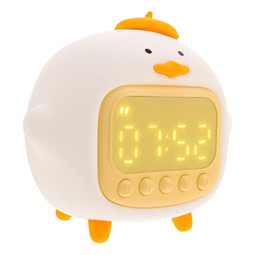 OSALADI 1 Satz Umarmung Ente Wecker Led-wecker Elektrischer Wecker Led- Moderner Wecker Tischwecker Kleinkind Wecker Süßes Nachtlicht Süßer Wecker Kieselgel Alarm Uhr Student Weiß OSALADI 1 Satz Umarmung Ente Wecker Led-wecker Elektrischer Wecker Led- Moderner Wecker Tischwecker Kleinkind Wecker Süßes Nachtlicht Süßer Wecker Kieselgel Alarm Uhr Student Weiß von OSALADI