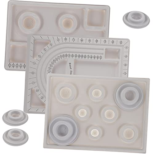 OSALADI 1 Set Design Tablett Set Perlenkettenbrett Halsketten Design Tablett Schmuckherstellungsbrett Schmuckherstellungstablett Schmuckbrett Armbandherstellungszubehör OSALADI 1 Set Design Tablett Set Perlenkettenbrett Halsketten Design Tablett Schmuckherstellungsbrett Schmuckherstellungstablett Schmuckbrett Armbandherstellungszubehör von OSALADI