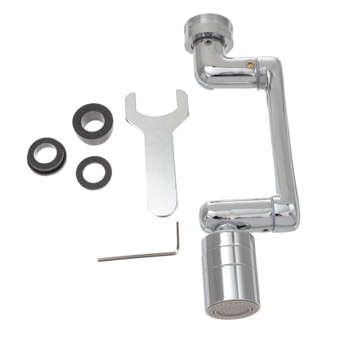 OSALADI 1 Set Drehbarer Wasserhahn-roboterarm-wasserhahn-adapter Für Badezimmerwaschbecken OSALADI 1 Set Drehbarer Wasserhahn-roboterarm-wasserhahn-adapter Für Badezimmerwaschbecken von OSALADI