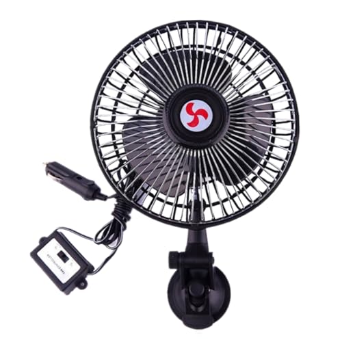 OSALADI 1 Stück Auto Kühlventilator mit Saugnapf Leiser Fahrzeugdashboard für Innenraum Installieren und Langlebig OSALADI 1 Stück Auto Kühlventilator mit Saugnapf Leiser Fahrzeugdashboard für Innenraum Installieren und Langlebig von OSALADI