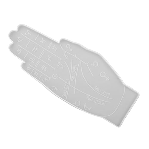 OSALADI 1 Stück Kristallkleberablettungsform Aufbewahrungsform Tablett Untersetzerform Gießen LED Handform Gießform Schalenformen Untersetzer machen Kieselgel Weiß OSALADI 1 Stück Kristallkleberablettungsform Aufbewahrungsform Tablett Untersetzerform Gießen LED Handform Gießform Schalenformen Untersetzer machen Kieselgel Weiß von OSALADI