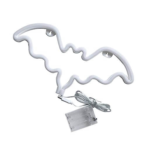 OSALADI 1 Stück LED Fledermaus für Halloween Dekorative USB Batterie Leuchte Wand Fensterdeko Energieeffizient Festliche für Partys von OSALADI