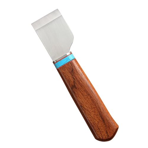OSALADI 1 Stück Lederschneidemesser Werkzeug Herstellung Hobbymesser Cutter Arbeitsmesser Lederwaren Handwerkstools Rosenholz Brown von OSALADI