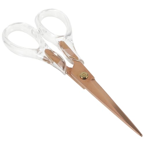 OSALADI 1 Stück Schere mit Acrylgriff Scharfe Büro und Bastelschere Vielseitig Einsetzbar für Schule Handwerk und Heimwerkerarbeiten Zufällige Farbe OSALADI 1 Stück Schere mit Acrylgriff Scharfe Büro und Bastelschere Vielseitig Einsetzbar für Schule Handwerk und Heimwerkerarbeiten Zufällige Farbe von OSALADI