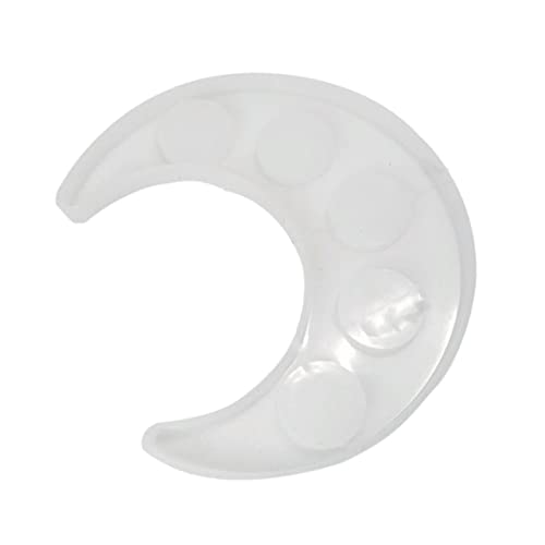 OSALADI 1 Stück Silikon-Untersetzerform selber machen Tablett Halbmond Schalenform in Mondform mondförmige Mattenform silikonform selber machen Mond-Untersetzer-Form Kieselgel Weiß OSALADI 1 Stück Silikon-Untersetzerform selber machen Tablett Halbmond Schalenform in Mondform mondförmige Mattenform silikonform selber machen Mond-Untersetzer-Form Kieselgel Weiß von OSALADI