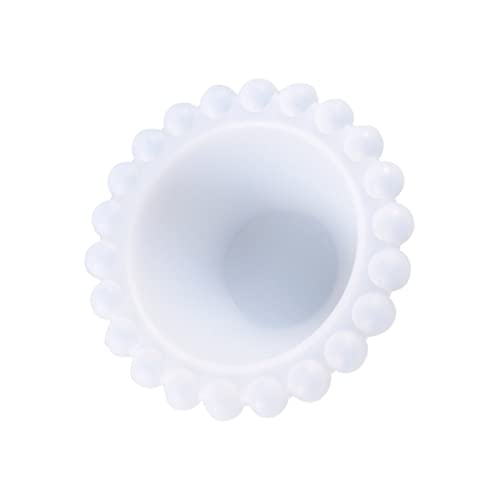 OSALADI 1 Stück Spitzenschale Form brilliance glossing handwerkzeug DIY Silikonform Maschine Kerzenherstellung Kit Form zur Herstellung von Tabletts kreative Geschirrform Kieselgel Weiß von OSALADI