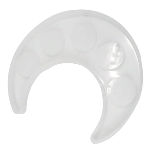 OSALADI 1 Stück Untersetzerform selber machen Tablett Halbmond Kristall-Epoxy-Form silikonform selber machen mondförmige Mattenform Mond-Untersetzer-Form Mondform Harzform Kieselgel Weiß OSALADI 1 Stück Untersetzerform selber machen Tablett Halbmond Kristall-Epoxy-Form silikonform selber machen mondförmige Mattenform Mond-Untersetzer-Form Mondform Harzform Kieselgel Weiß von OSALADI