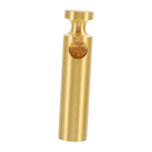 OSALADI 1 Stücke Kleine Leitplanke Armaturen Möbel Glas Geländer End Kappe Post End Kappe Goldene Messing von OSALADI