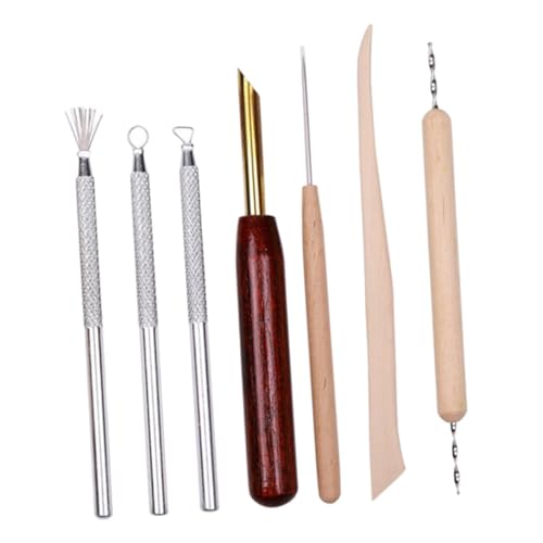 OSALADI 1 Ton Skulptur Werkzeug Set Ofen Back Ton Schnitzereien Zum Schnitzen Und Modellieren Modellieren Von Töpferwaren Vielseitige Form Hey Modellierung Formgebungs von OSALADI