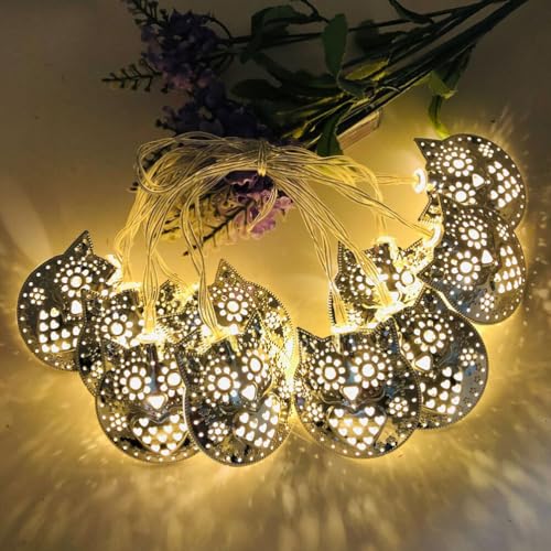 OSALADI 1. 8 lange Weihnachts-Lichterkette mit 10 LEDs, Eulen-Form, Feenlampe, Nachtlicht, für den Urlaub, drinnen und draußen, Garten, Party-Dekoration OSALADI 1. 8 lange Weihnachts-Lichterkette mit 10 LEDs, Eulen-Form, Feenlampe, Nachtlicht, für den Urlaub, drinnen und draußen, Garten, Party-Dekoration von OSALADI