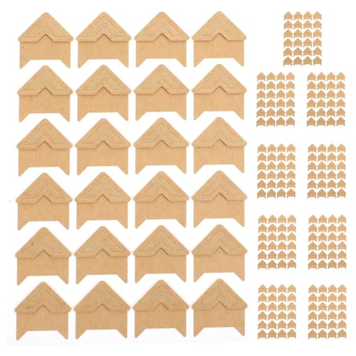 OSALADI 10 Blatt Fotoecken Selbstklebend für Scrapbooking Fotobücher und DIY Alben pro Blatt zum Schutz Präsentation Ihrer Erinnerungen von OSALADI