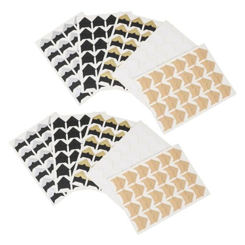 OSALADI 10er-Pack Selbstklebende Fotoeckenaufkleber Vielseitig Einsetzbar Für Scrapbook-alben Dekoration Basteln Fotoecken Robustes Papiermaterial Einfach Anzubringen OSALADI 10er-Pack Selbstklebende Fotoeckenaufkleber Vielseitig Einsetzbar Für Scrapbook-alben Dekoration Basteln Fotoecken Robustes Papiermaterial Einfach Anzubringen von OSALADI