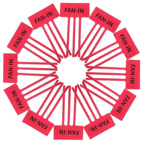 OSALADI 10 Blatt Teiliges Selbstklebender Airflow Indikator Aufkleber für Klimaanlagen Langlebige Luftstromanzeigende Labels Einfache Installation Rote Etiketten für Luftauslass Vielseitig OSALADI 10 Blatt Teiliges Selbstklebender Airflow Indikator Aufkleber für Klimaanlagen Langlebige Luftstromanzeigende Labels Einfache Installation Rote Etiketten für Luftauslass Vielseitig von OSALADI
