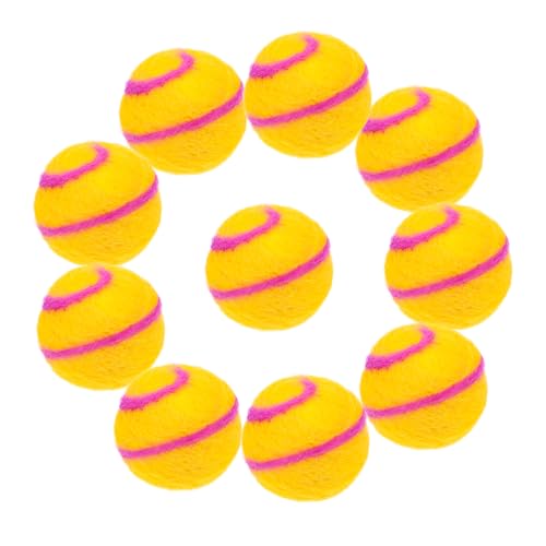 OSALADI 10 Stück DIY Wollfilz Bälle Handgemachte Dekorationsbälle für Kleidung Kreative Filzpendants für Festliche Anlässe und Stilvolle Wohnaccessoires OSALADI 10 Stück DIY Wollfilz Bälle Handgemachte Dekorationsbälle für Kleidung Kreative Filzpendants für Festliche Anlässe und Stilvolle Wohnaccessoires von OSALADI