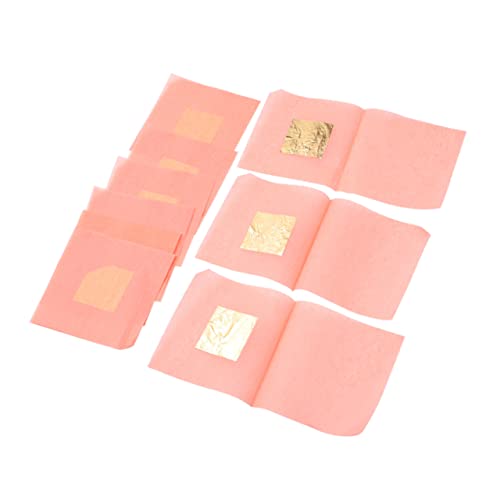 OSALADI 10 Stück Goldfolienpapier essbares Blattgold Kunst essbare Goldflocken Handwerk Dekorationen essbares Papier Blattgold malen Folienpapier für Folienpapier zum Bemalen Golden OSALADI 10 Stück Goldfolienpapier essbares Blattgold Kunst essbare Goldflocken Handwerk Dekorationen essbares Papier Blattgold malen Folienpapier für Folienpapier zum Bemalen Golden von OSALADI