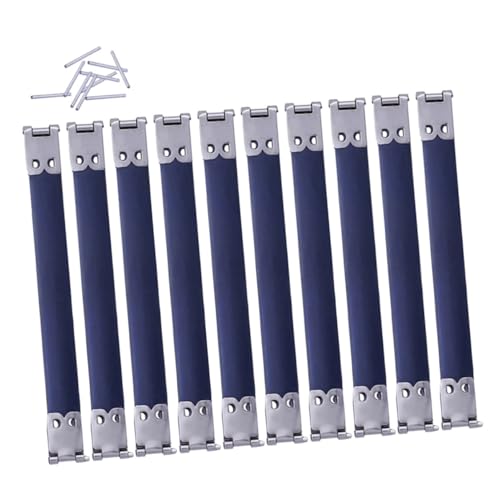 OSALADI 10 Stück Interner Flexrahmen Metall für Handtaschen Selbstgemacht Taschenzubehör Langlebig Praktische Scharniere für Geldbörsen und Handtaschen OSALADI 10 Stück Interner Flexrahmen Metall für Handtaschen Selbstgemacht Taschenzubehör Langlebig Praktische Scharniere für Geldbörsen und Handtaschen von OSALADI