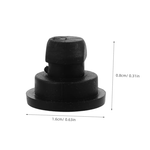 OSALADI 10 Stück Teiliges Gummifüße Ersatzfüße für Elektrische Reiskocher Rutschfeste Geräuschdämpfende Stoßdämpfer Langlebig und Installieren Kompatibel mit Verschiedenen von OSALADI