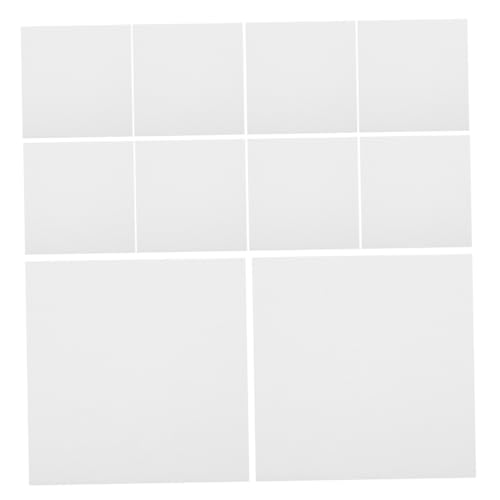 OSALADI 10 Stück Teiliges Keramische Brennofen-Matte Hitzebeständige Wiederverwendbare Töpferwerkstatt Unterlage Schwer Belastbare Filz-Pads für DIY-Keramik und Brennprozesse von OSALADI