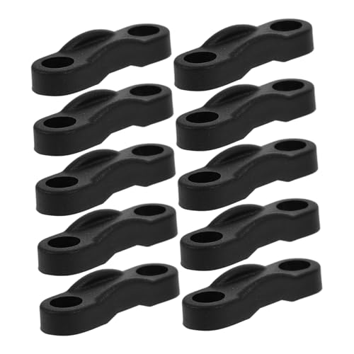 OSALADI 10 Stück Teiliges Kunststoff Kabelschellen Kabelclips für Dünne Kabel und Elektrokabel Montageclips Langlebig Vielseitig für Kabelmanagement Am Schreibtisch und Haushalt von OSALADI